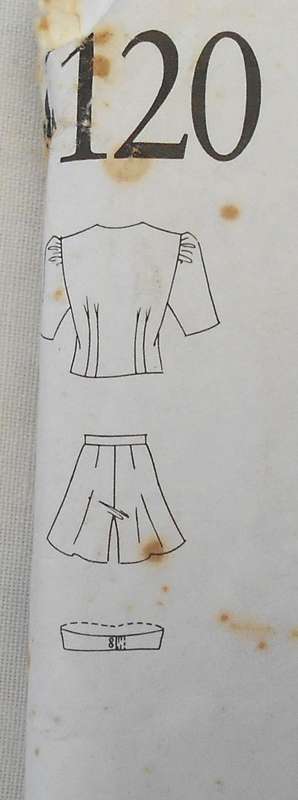 NEW LOOK PATTERNS 6120 TOP, BRA & SHORTS SIZE 8-18 COMPLETE CUT TO 18