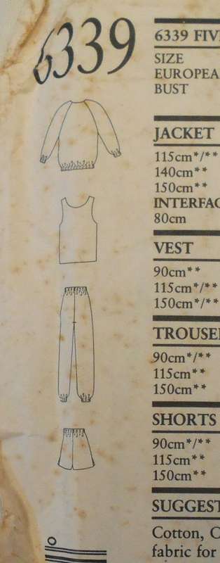 NEW LOOK 6339 TRACKSUIT CASUAL JACKET-SHORTS-PANTS-TANK TOP SIZE 8-18 COMPLETE-UNCUT-F/FOLDED