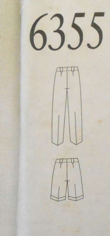NEW LOOK PATTERNS 6355 MENS PANTS & SHORTS SIZE 30-39 COMPLETE-CUT TO 39