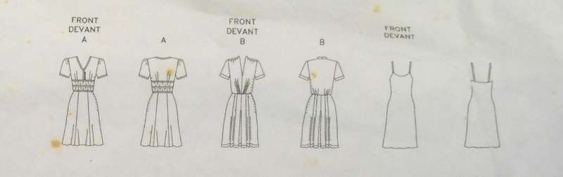 VOGUE DKNY 1771 DRESS SIZE 8-10-12 COMPLETE-UNCUT-F/FOLDED