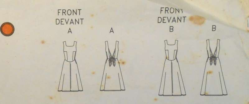 VOGUE 2507 SLEEVELESS DRESS WITH BACK FEATURE - SIZE 12-14-16 COMPLETE-UNCUT-F/FOLDED
