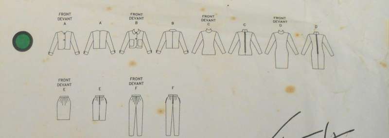 VOGUE 2753 TCAREER WARDROBE JACKET-DRESS-TOP-SKIRT-PANTS - SIZE 14-16-18 COMPLETE-UNCUT-F/FOLDED