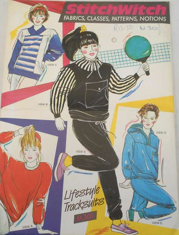 STITCHWITCH M301 LIFESTYLE TRACKSUITS SIZE 6-22 COMPLETE-UNCUT-NO SEPARATE INST