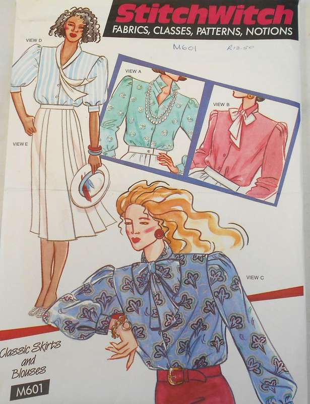 STITCHWITCH M601 CLASSIC SKIRTS & BLOUSES SIZE 6-22 COMPLETE-UNCUT-NO SEPARATE INST