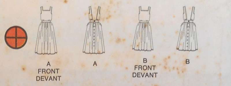 BUTTERICK 5657 DRESS WITH BODICE FEATURES SIZE 12-14-16 COMPLETE-UNCUT-F/FOLDED