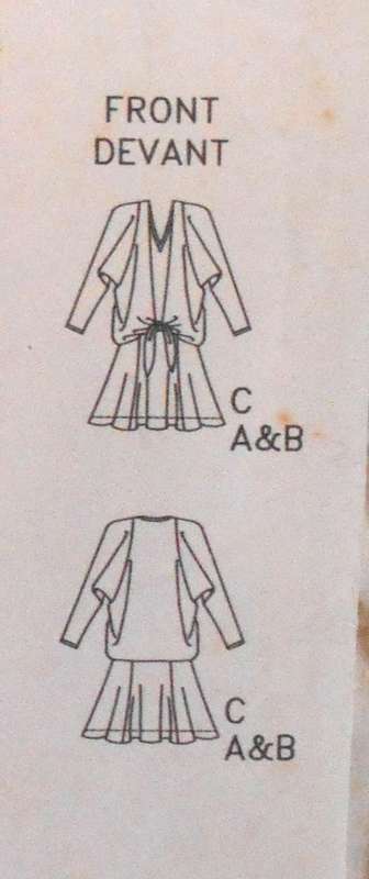 BUTTERICK 6287 LOOSE FITTING PULLOVER SLEEVELESS DRESS+OVELAY-SKIRT SIZE 8-10-12 COMPLETE-UNCUT-F/F