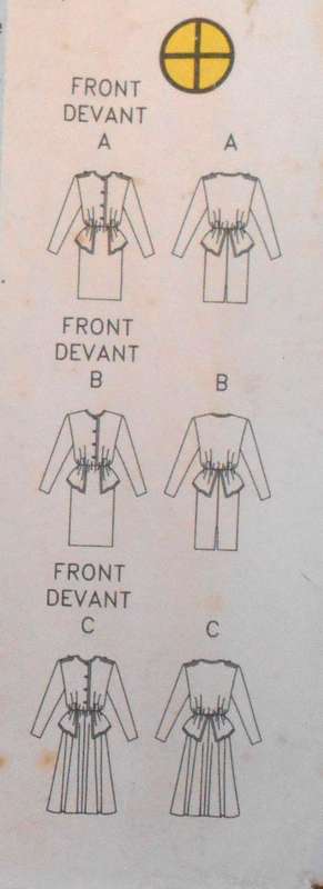 BUTTERICK 6788 LOOSE FITTING DRESS SIZE 12-14-16 COMPLETE-UNCUT-F/FOLDED