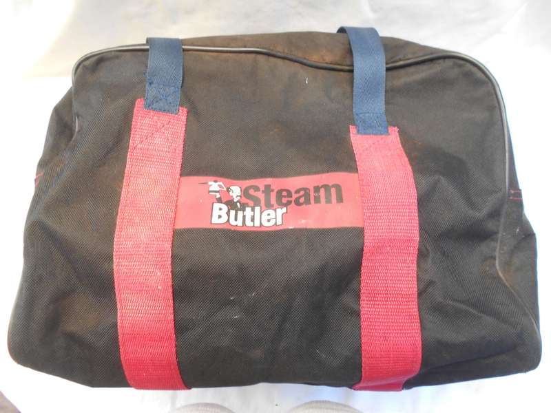 Milex Steam Butler a powerful pressurized handheld steam cleaner with accessories & original bag