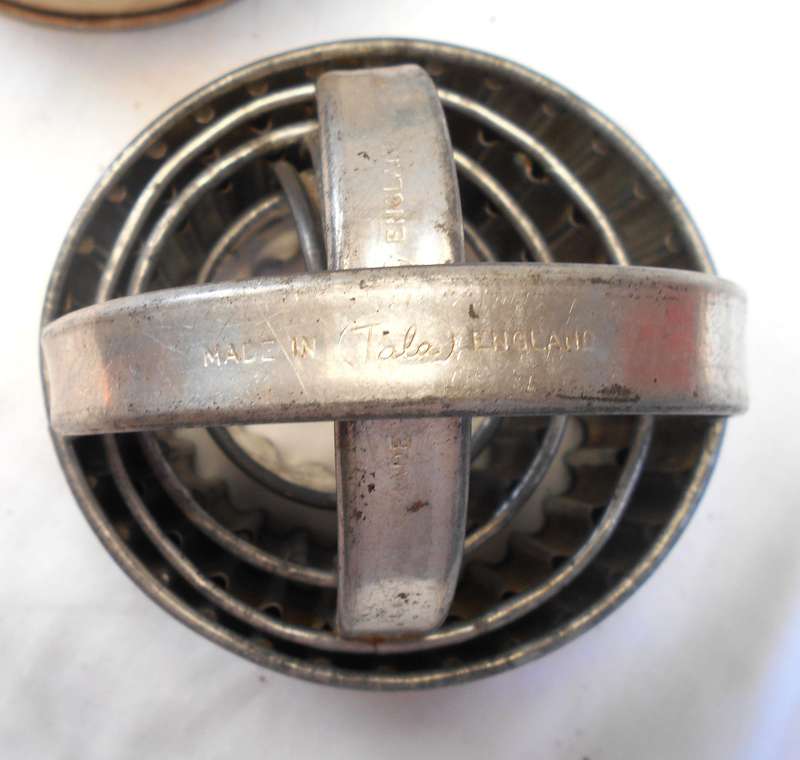 Full Set of stainless-steel Vintage 1930'S TALA PASTRY CUTTERS in original tin- MADE IN ENGLAND