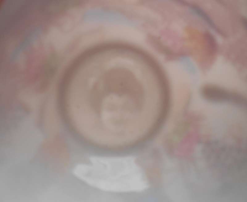 JAPANESE BONE CHINA GEISHA GIRL TRIO WITH GILT & GEISHA FACE LITHPANE INSIDE CUP WHEN HELD TO LIGHT