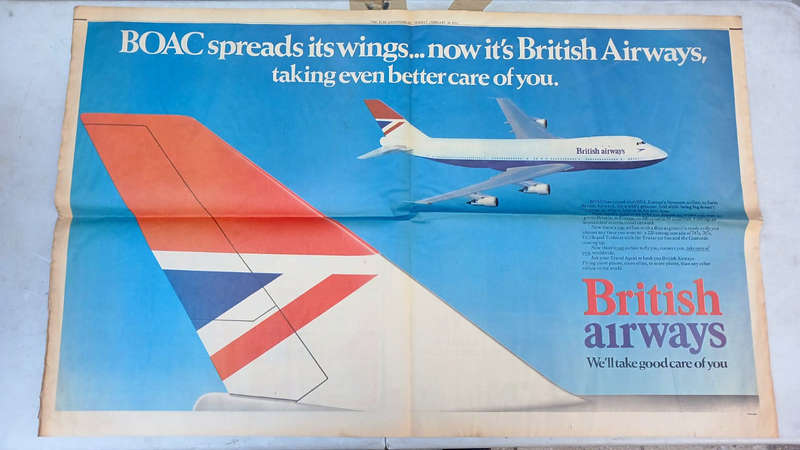 BOAC/British Airways 1974