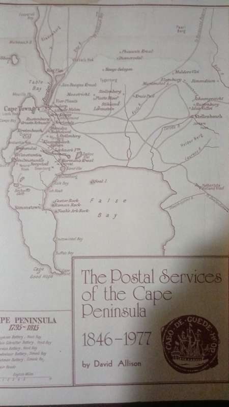 The Postal Services of the Cape Peninsula 1846-1977