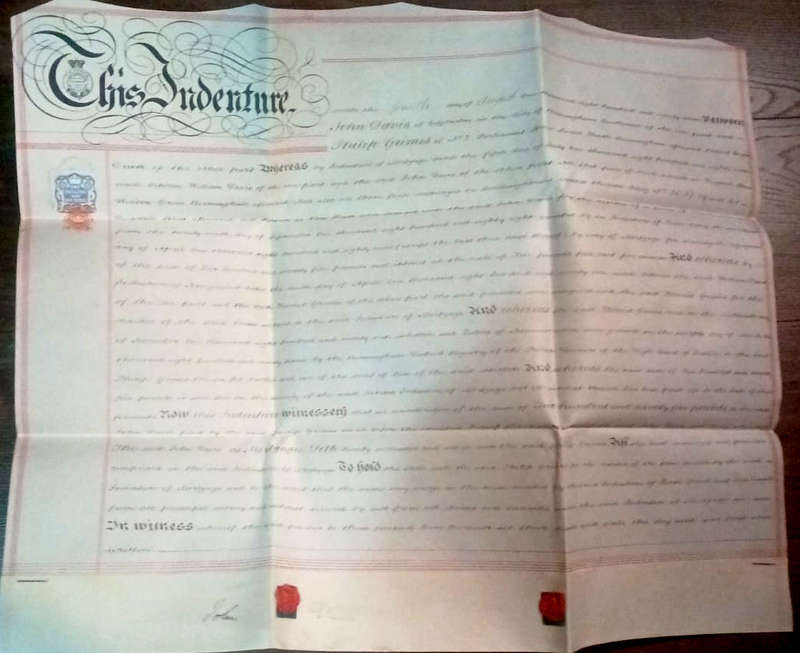Mortgage Indenture (1897)