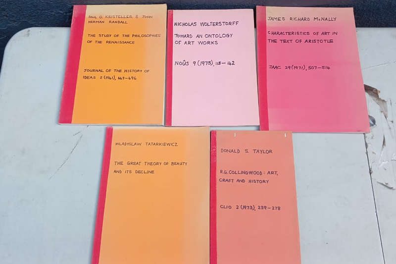 Art - Five Booklets
