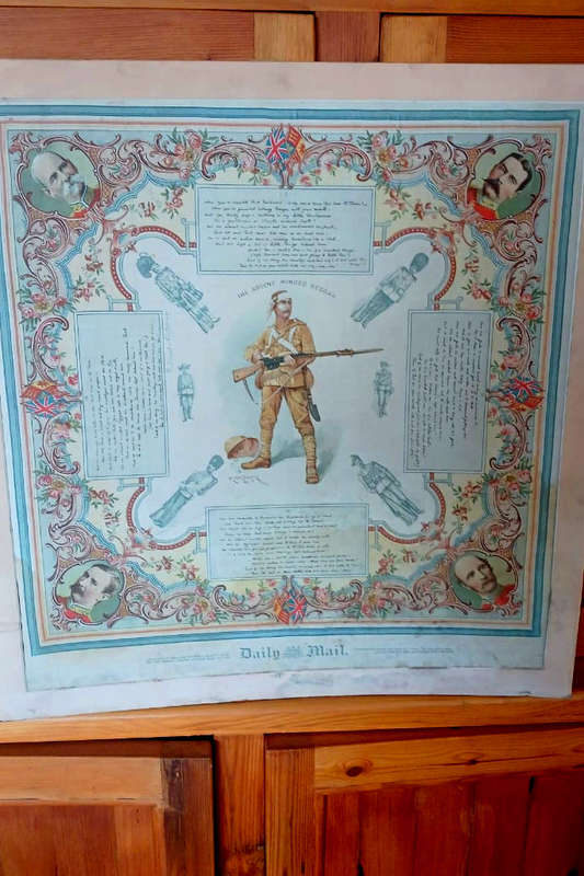 The Absent Minded Beggar (Rudyard Kipling) Linen Cloth, Boer War Appeal (1899 - 1902)