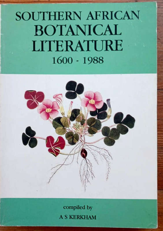 Southern African Botanical Literature 1600-1988 (South African Library)