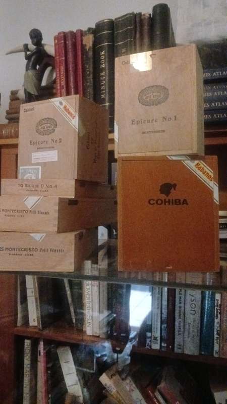 6 Cigar Boxes