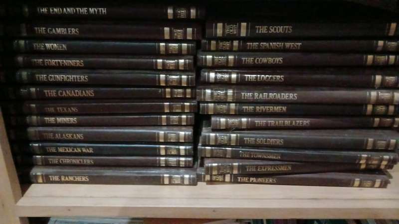 24 VOLUMES  " THE OLD WEST" (TIME-LIFE)