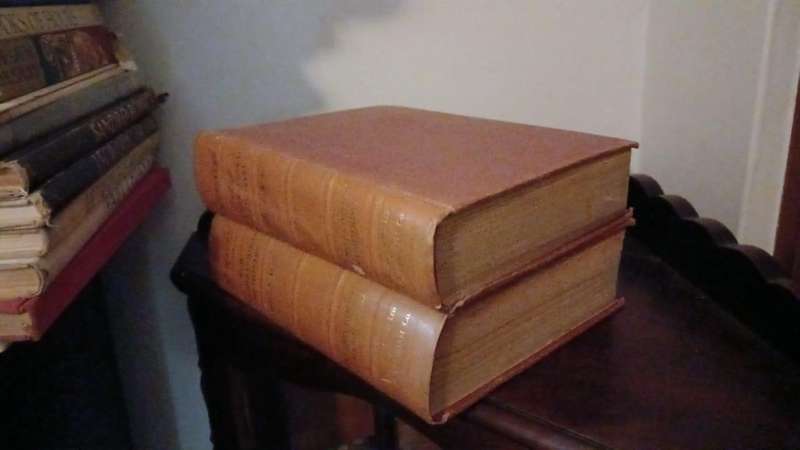 Webster's New International Dictionary, two volumes (1939)