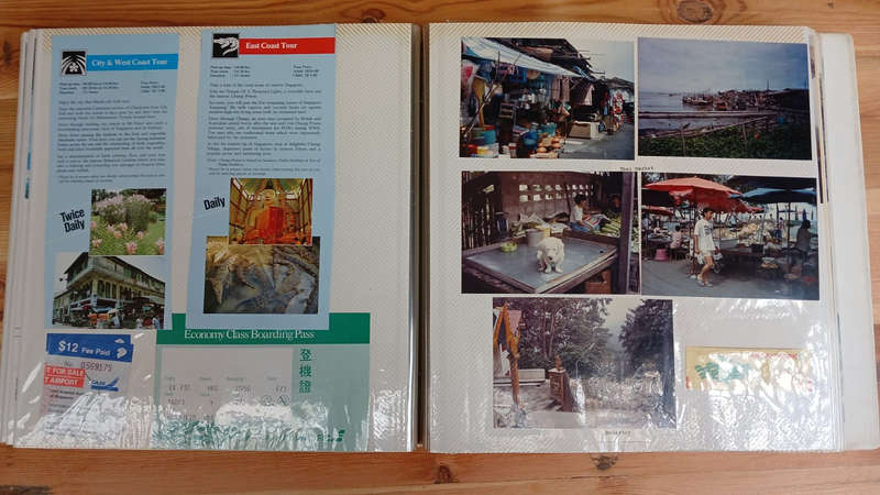 FAR EAST TOURIST PHOTOGRAPHIC ALBUM - 1980's