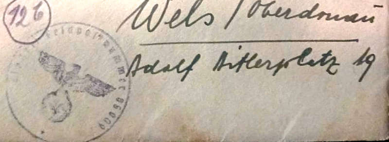 Feldpost Letter & Envelope - 1944