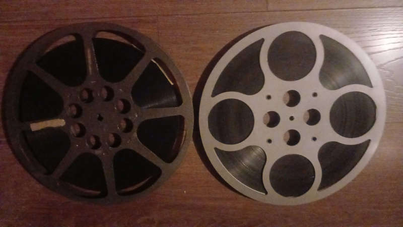 16 mm Film Reels ( x2 ) -  ( 'Dr. Seuss'  & 'Secret File USA' )