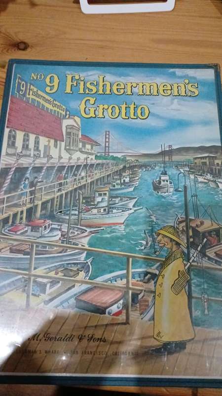Fishermen's Grotto, San Francisco - MENU