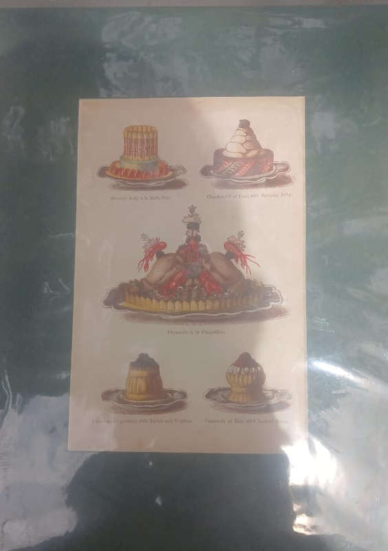French Food Illustration - Antique