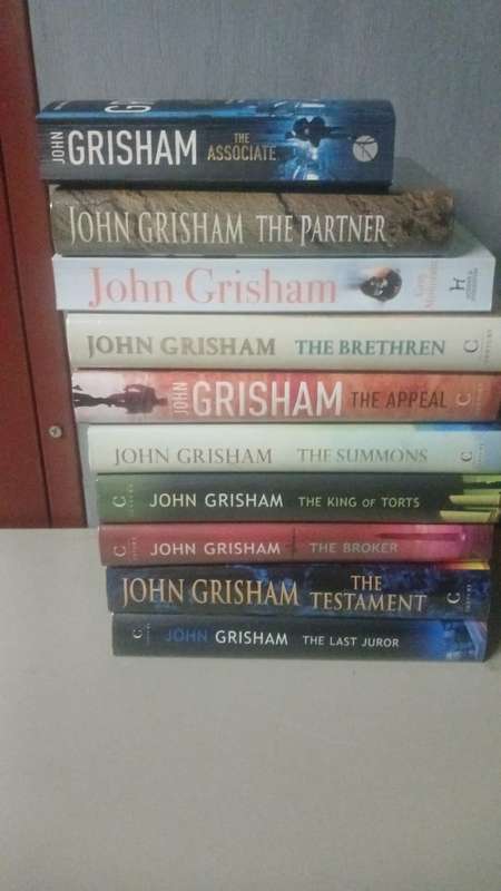 10 x John Grisham Titles