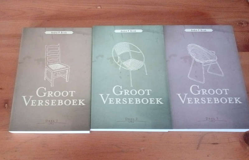 Groot Verseboek (3 deels) - in presentation box -  Afrikaans Poetry