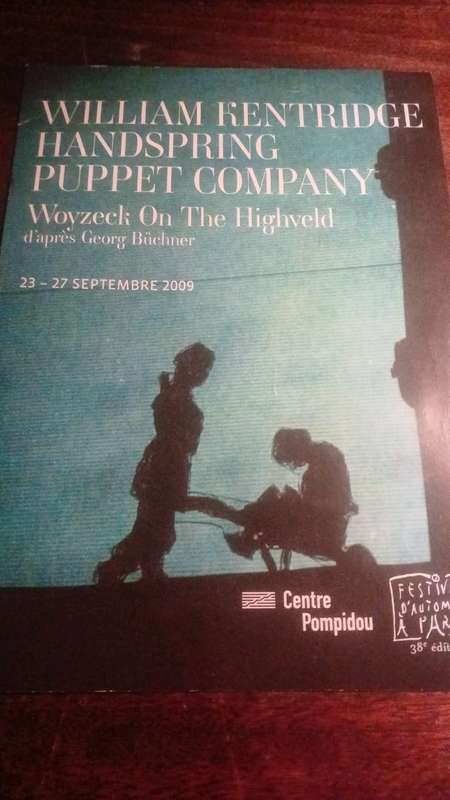 William Kentridge, Woyzeck on the Highveld/ Ubu and the Truth Commission - 14 International Programs
