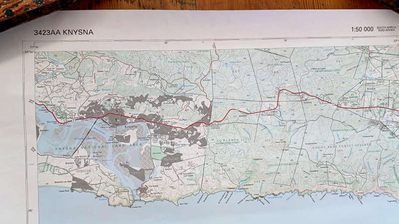 Knysna Map