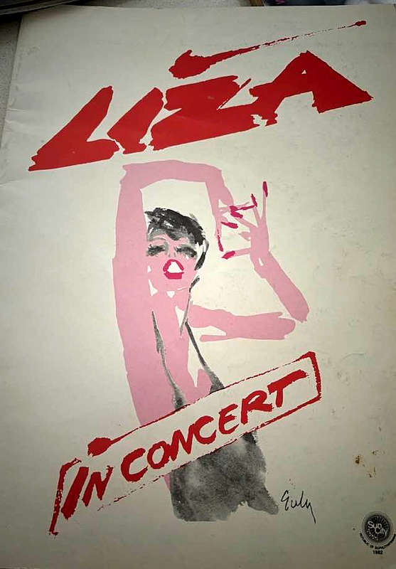 "LIZA MINNELLI" SUN CITY CONCERT 1982 PROGRAMME