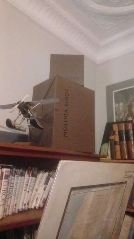 Two High Fashion branded boxes