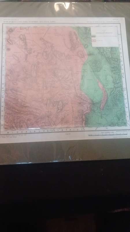 Geological Map of Middleburg & Lydenburg (1920)