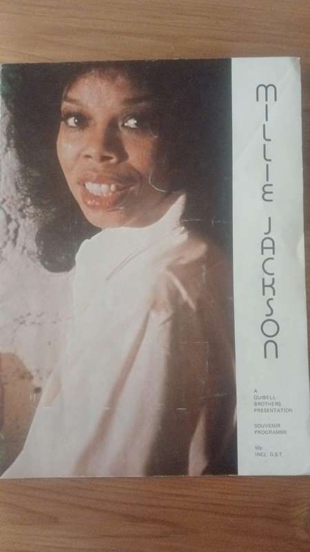 Millie Jackson SA Souvenir Programme- 1970's