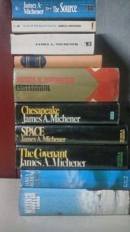 10 x James Michener Titles