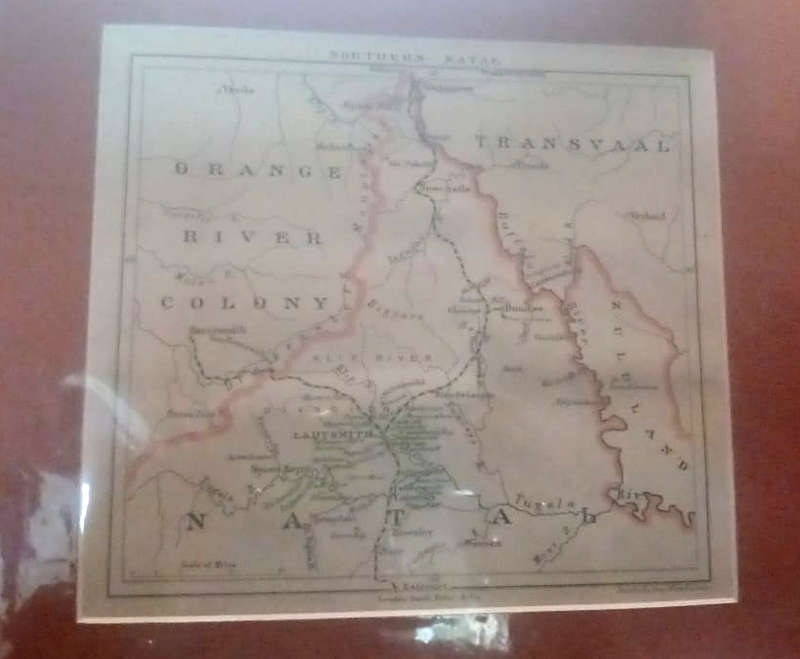 Antique Map of Northern Natal, 1902