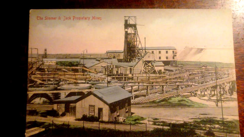 The Simmer & Jack Propietary Mines -  (postcard)