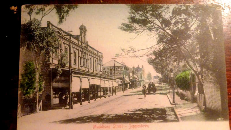 Jeppestown, Johannesburg -  (vintage postcard)