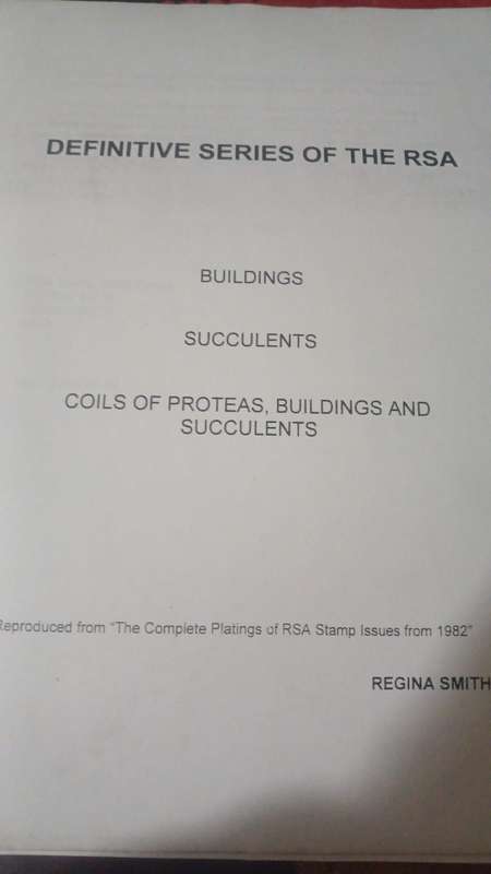 The Definitive Series of the RSA - Buildings/Succulents/ coils of Proteas, Buildings & Succulents
