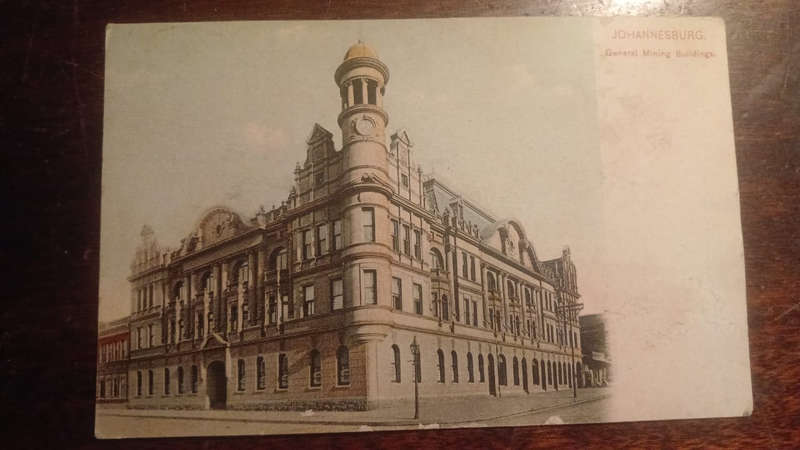 General Mining Building, Johannesburg (1909) -  (postcard)