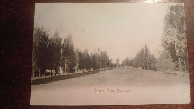 Princes Place, Parktown, Johannesburg (1908) -  (postcard)