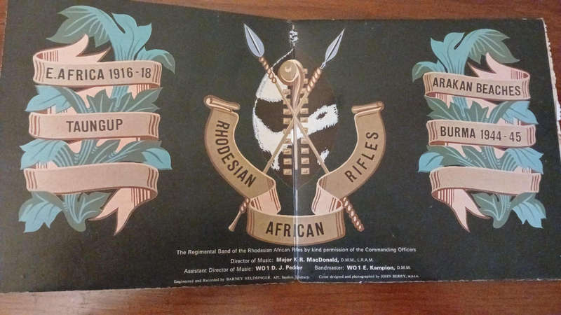 This is the RAR, the Regimental Band of the Rhodesian African Rifles (record)