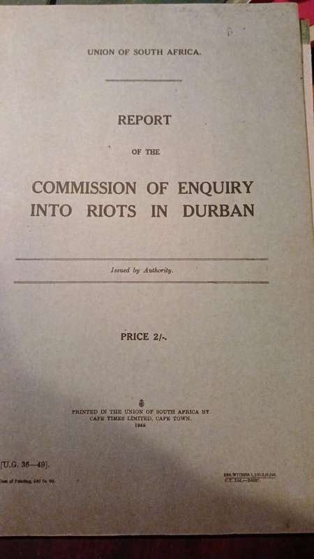Riots in Durban  (1949)