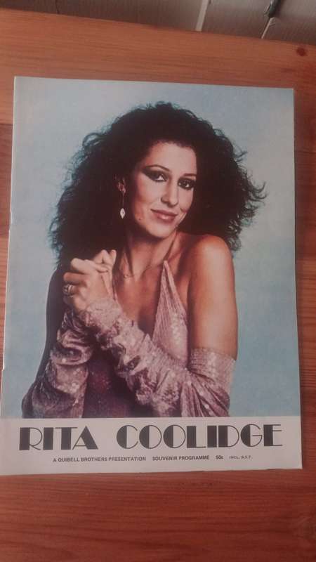 Rita Coolidge SA Souvenir Programme- 1970's