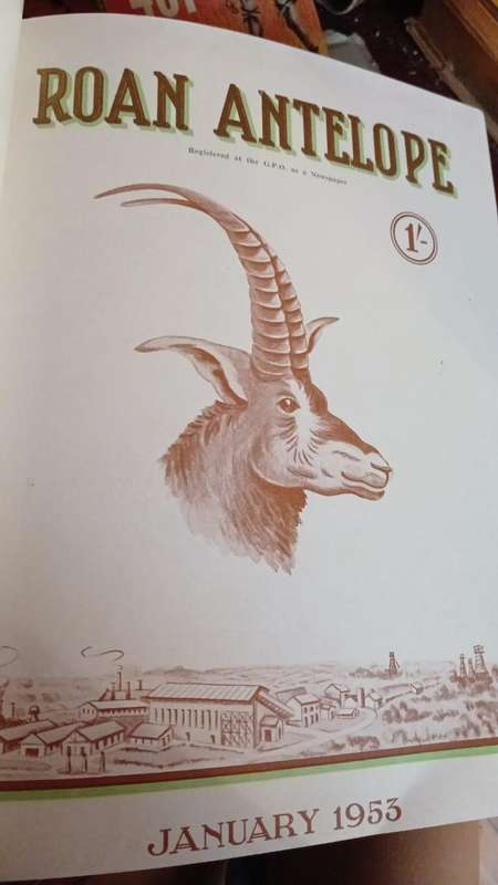 The Roan Antelope Journal (Roan Antelope Copper Mine) - 12 bound issues (1953)