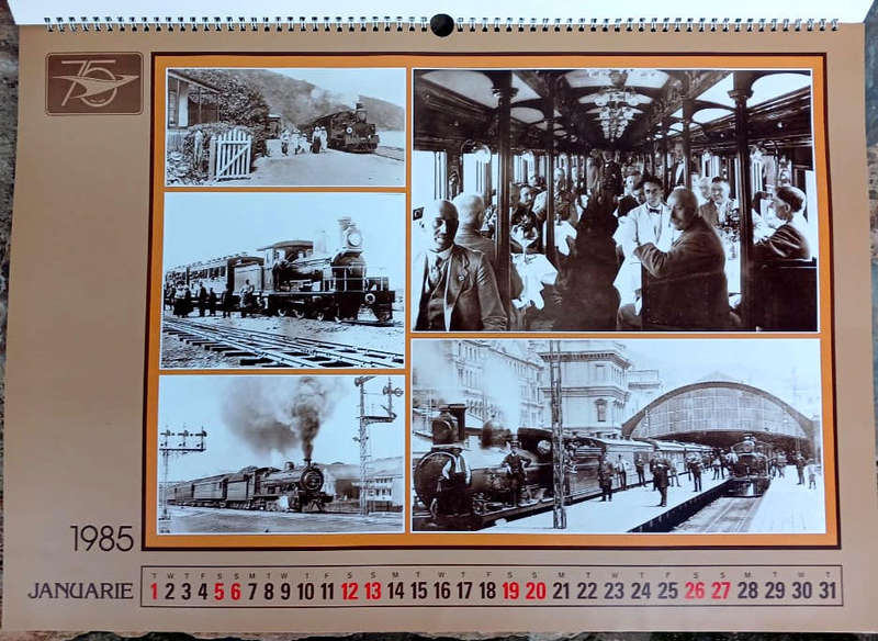 South African Transport Services Calendar 1985 - large format (new)
