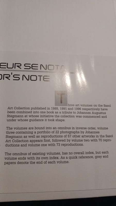 The Sasol Art Collection (three volumes in one)