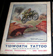 TIDWORTH TATTOO - 1936 OFFICIAL PROGRAMME